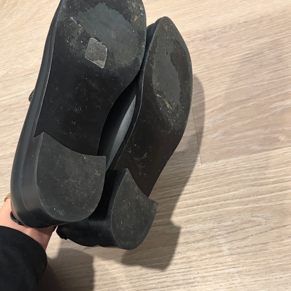 The Row Black Leather Loafers size 38 - great condition - Picture 4 of 4